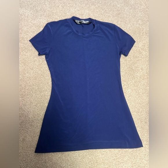 Norma Kamali Tops - Norma Kamali Royal Blue Short Sleeve Top